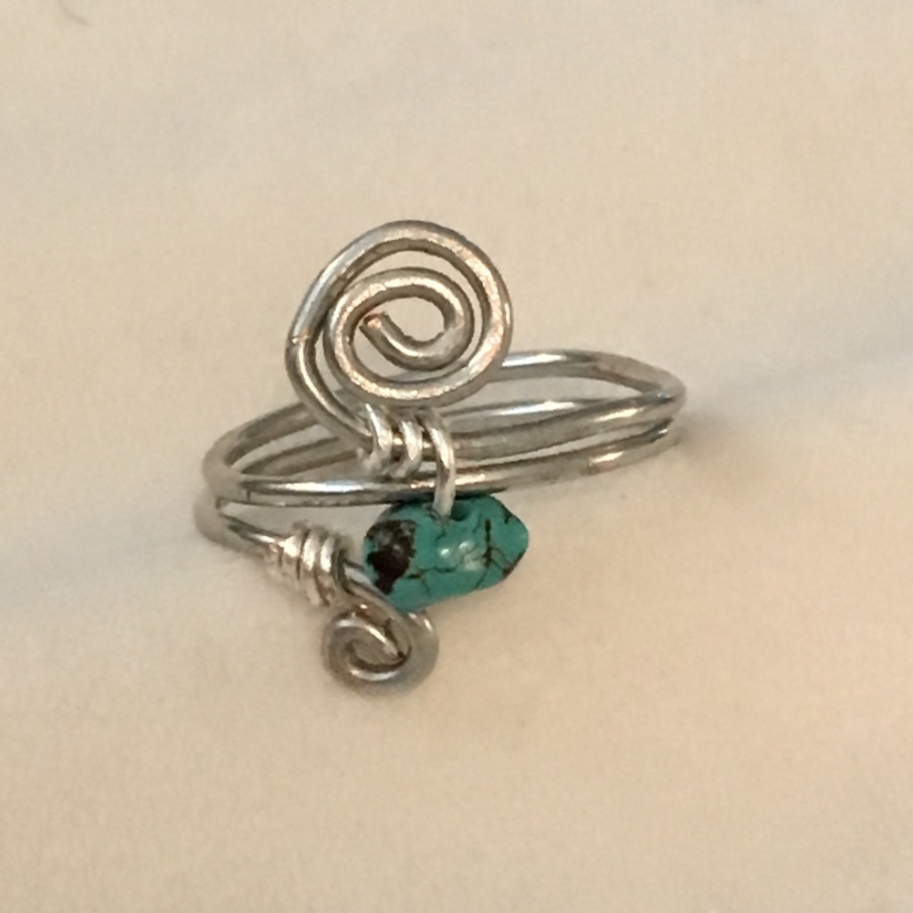Handmade wire wrapped ring.๐ - Picture 6 of 8